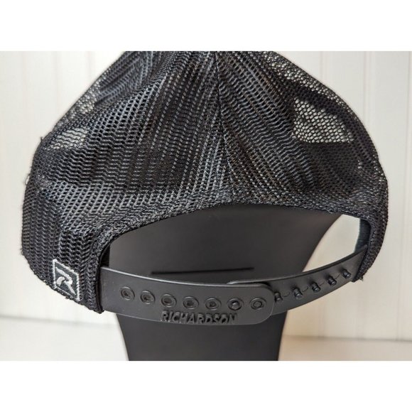 Sight Line Fishing Black Snapback Mesh Cap Trucker Vintage Collectors Hat‎ - Picture 4 of 8